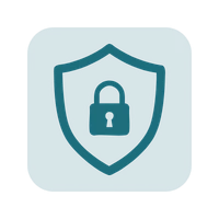 Illustration: DSGVO-konforme Datensicherheit – alle Kundendaten auf EU-Servern in der Meine Reisemappe App